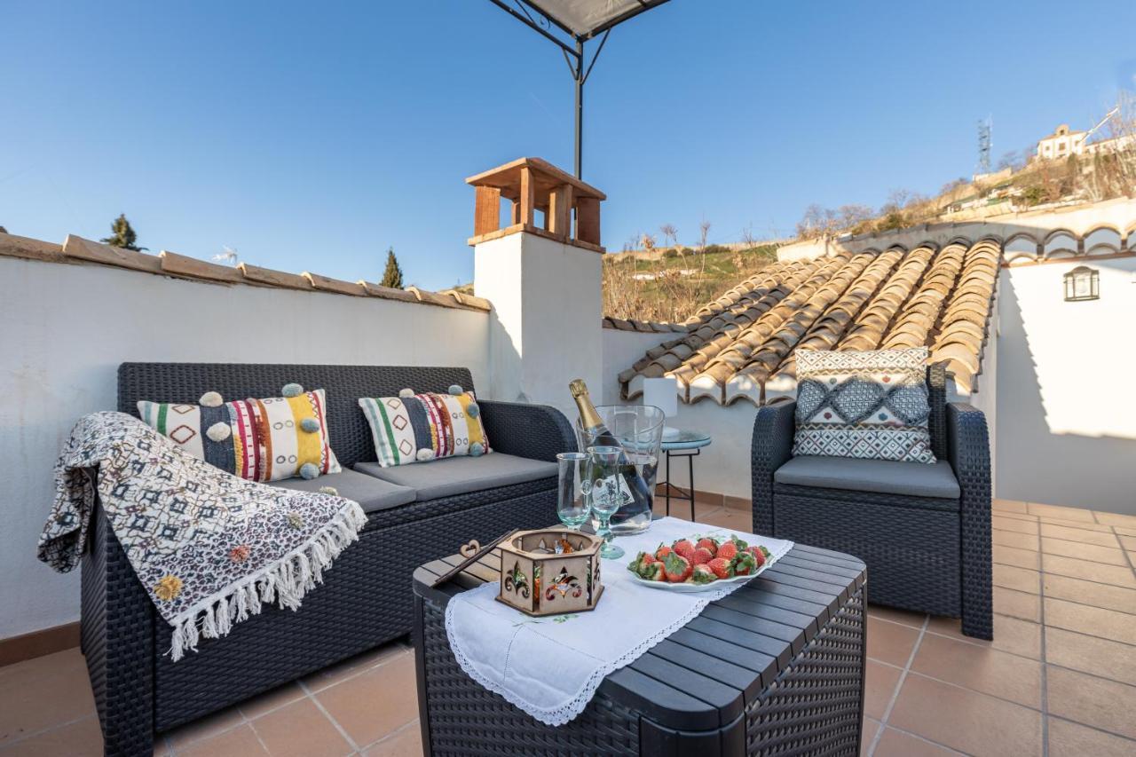 Вилла Luxury Alhambra Penthouse Collection Sacromonte Гранада Экстерьер фото