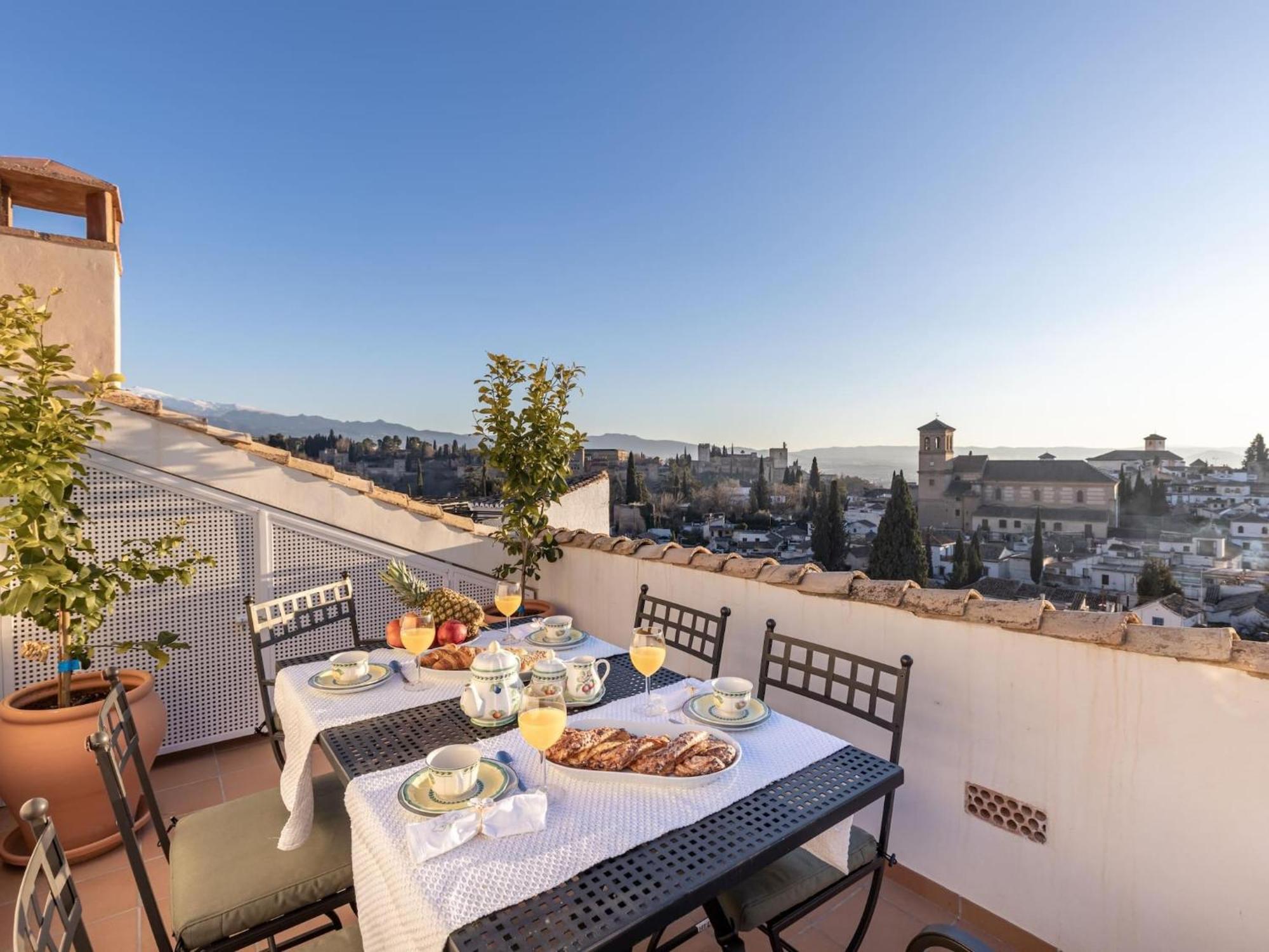 Вилла Luxury Alhambra Penthouse Collection Sacromonte Гранада Экстерьер фото