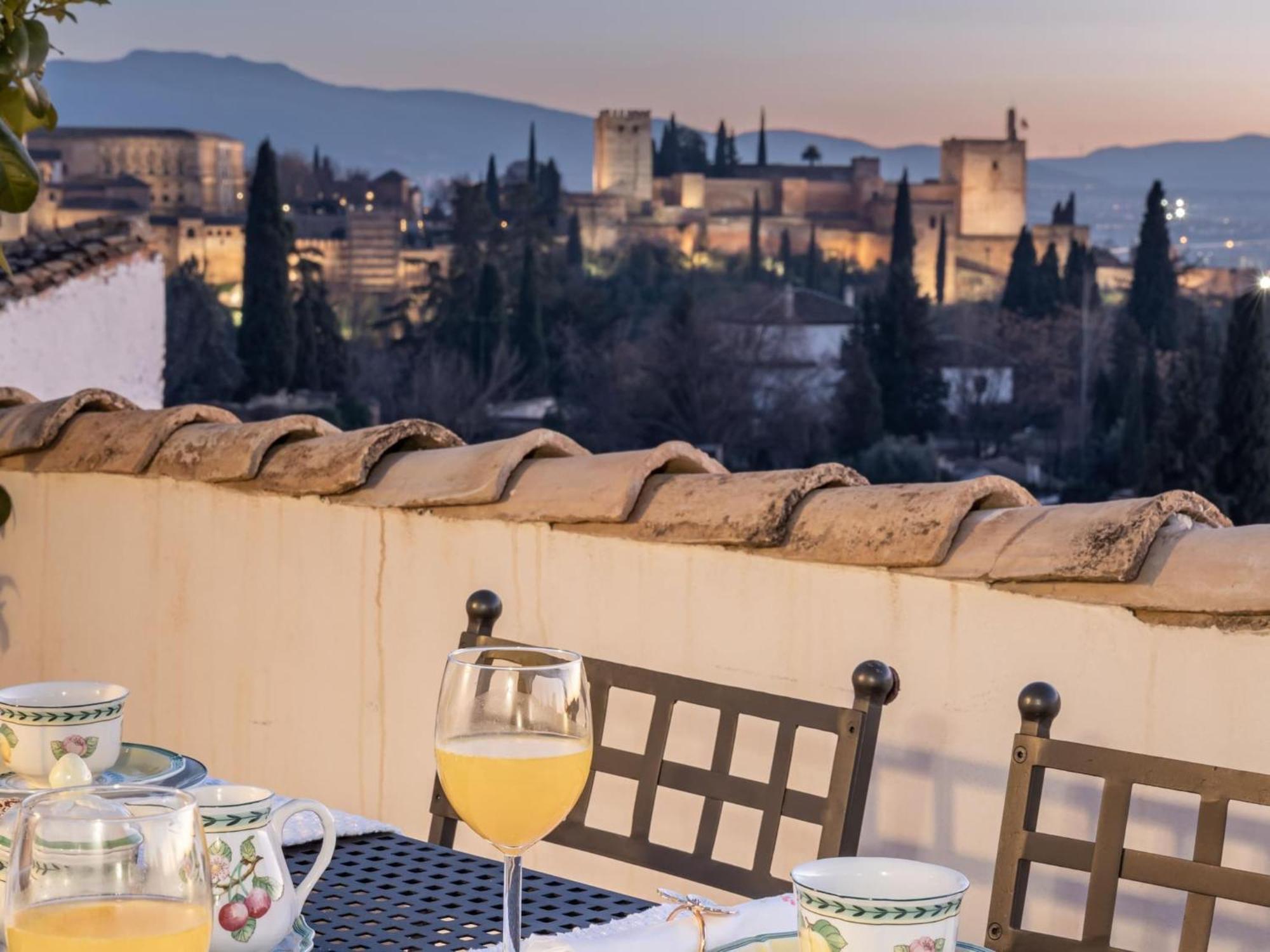 Вилла Luxury Alhambra Penthouse Collection Sacromonte Гранада Экстерьер фото