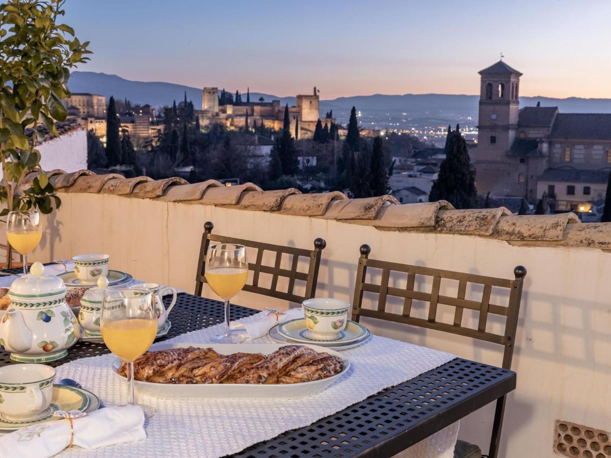 Вилла Luxury Alhambra Penthouse Collection Sacromonte Гранада Экстерьер фото