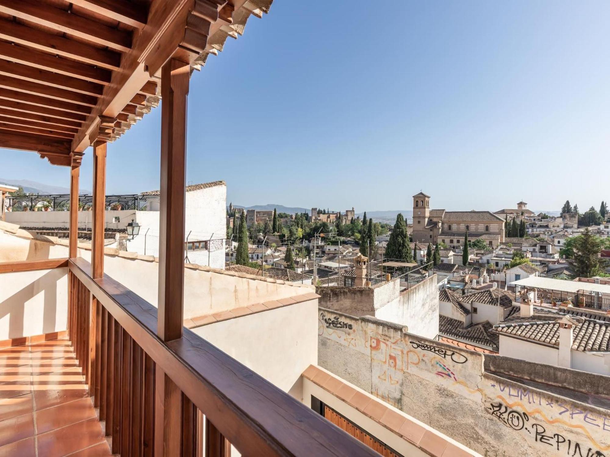 Вилла Luxury Alhambra Penthouse Collection Sacromonte Гранада Экстерьер фото